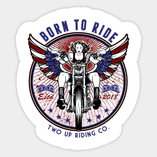 Born To Ride Sticker